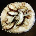 ばたみそーぱん☆'s cooksnap of when they made オートミールの【和風きのこリゾット】.