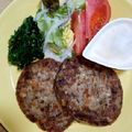 さるじい's cooksnap of when they made ★さばの水煮缶詰でお豆腐ハンバーグ★.