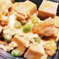 ⭐とっくん⭐'s cooksnap of when they made 優しい♪えんどう豆と高野豆腐の卵とじ.