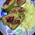 クックH86AFM☆'s cooksnap of when they made 簡単♪剥がれないピーマンの肉詰め.