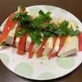 ぐだぐだ子's cooksnap of when they made 豆腐と完熟トマトのカプレーゼ.