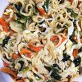 友里のズボラ飯's cooksnap of when they made **インスタント味噌チーズラーメン**.