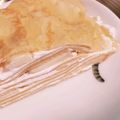 こずっぺ's cooksnap of when they made 卵アレルギーでも食べれるミルクレープ.