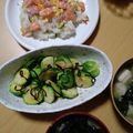 よちりん's cooksnap of when they made 無限に食べれる芽キャベツの塩昆布サラダ.