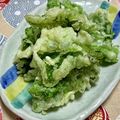 にきけん's cooksnap of when they made ひなまつりに・菜の花の天ぷら.