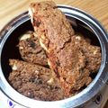 クック3VZZCH☆'s cooksnap of when they made 簡単！チョコ&コーヒービスコッティ.