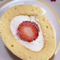 ☆ドキンちゃん☆”'s cooksnap of when they made 簡単★基本のミルクシフォンロールケーキ.
