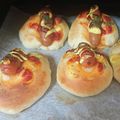あまはやママ's cooksnap of when they made ふわふわサクサク♪ウインナーパン☆.