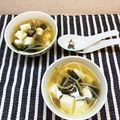 horseland's cooksnap of when they made もやし豆腐わかめの中華スープ.