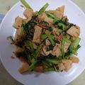 moniqro555's cooksnap of when they made アミエビ香る！タケノコの中華炒め！.