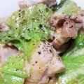 Ueda_ke's cooksnap of when they made ☆簡単☆レタスたっぷり！味噌マヨチキン.