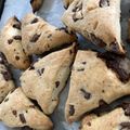 つつくんこ's cooksnap of when they made バター卵不使用☆簡単チョコチップスコーン.