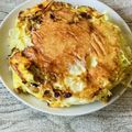 さくらん餅's cooksnap of when they made ｷｬﾍﾞﾂと納豆のﾀﾞｲｴｯﾄ焼き☆.