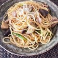 ♡maixxtm♡'s cooksnap of when they made なすと豚肉とアスパラの和風パスタ♪.