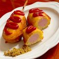 ユリchan＊'s cooksnap of when they made すぐに完売♪薄力粉で作るアメリカンドッグ.