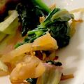 MULA's cooksnap of when they made ☆ほうれん草とレンコンのシャキリ炒め☆.