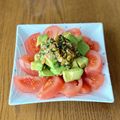 ゆきほ's cooksnap of when they made ごまたっぷり✿トマトとアボカドのナムル.