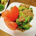 あんまかろん☆'s cooksnap of when they made 簡単！ブロッコリーのごまあえ.