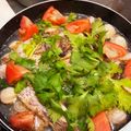 丸の内3kids's cooksnap of when they made シェフに習ったアクアパッツァ.