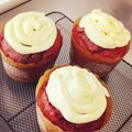 クック29RFHQ☆'s cooksnap of when they made アメリカのレッドベルベットカップケーキ♪.