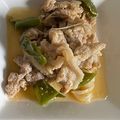 ぷーとんR's cooksnap of when they made 豚バラピーマン　下味冷凍.