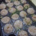 yua♪mama's cooksnap of when they made お家で♪肉汁じゅわ～たこ焼き器de小籠包.