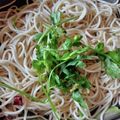 ＠でん's cooksnap of when they made パクチー香る中華風味の青唐辛子焼きそば.
