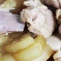 ランディ77's cooksnap of when they made こんにゃく入り鶏大根.