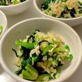 CHISA☆ごはん♪'s cooksnap of when they made 麺つゆで切り干し大根とほうれん草のお浸し.