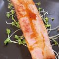 ふぁんころ's cooksnap of when they made 最強！厚切りベーコンの一本焼き！.