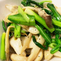 Ｓｈｅｌｙ's cooksnap of when they made 行者ニンニクときのこのバター炒め.