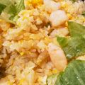 あこままん★'s cooksnap of when they made 【農家のレシピ】レタスとエビのチャーハン.