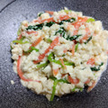 ぷっちかおりんご's cooksnap of when they made 甘くない！ほうれん草と人参の白和え.