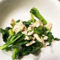 かなちん0807's cooksnap of when they made 菜の花とささみの辛子和え♪.