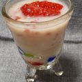 Runru☆'s cooksnap of when they made 糀甘酒いちごみるく.