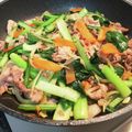 kaoru8's cooksnap of when they made 冷蔵庫の余り物でパパッと野菜炒め.