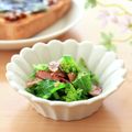 runa10's cooksnap of when they made 菜花のベーコン炒め.