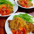 ルぴあ's cooksnap of when they made ビストロで作るチーズカツレツ.