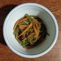 ＨａｎａＳａｋｕｒａ's cooksnap of when they made 茎レタス（山クラゲ）のキンピラ.