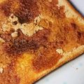 しまちゃんパパ's cooksnap of when they made まるで安倍川もち～♪黒蜜★きな粉トースト.