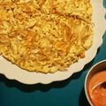 神風＊'s cooksnap of when they made THEヘルシー豆腐ともやしの簡単オムレツ.