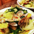 ダッフィーニーうに's cooksnap of when they made あさりとキャベツのXO醤蒸し.