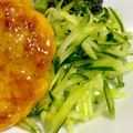 ☆あいちゃん's cooksnap of when they made 胡瓜をキャベツやレタスの代わりに.