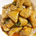 ×ハチ×'s cooksnap of when they made 蒟蒻の甘辛炒め煮.