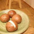 みるく茶's cooksnap of when they made ひとくちチョコＩＮ♡ミニチョコパン♡.