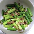 ミロ9607's cooksnap of when they made シンプルなにんにくの芽の炒めもの.