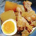 ＪＵＮちゃン's cooksnap of when they made 圧力鍋で味しみ！手羽元と大根煮もの.