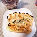 knkmym's cooksnap of when they made タンドリーチキン風オープンサンド♪.
