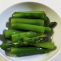 すずなまり's cooksnap of when they made たとえばアスパラで。【おひたしの基本】.