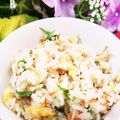ゆるмαмα's cooksnap of when they made あみえびと水菜　ナンプラーで炒飯.